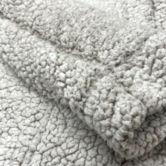 Cupio Anthropologie Teddy Sherpa Jacket Sweater Fleece Cream XL‎ - Picture 14 of 15